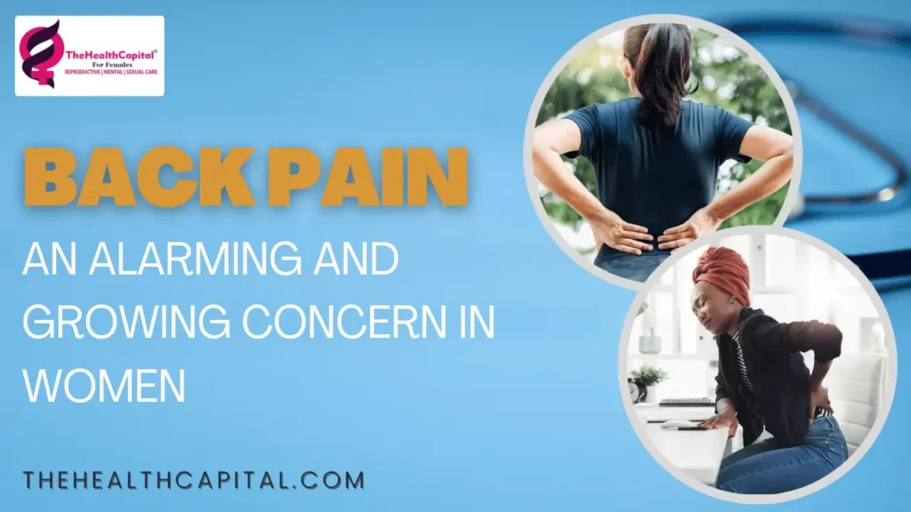 Back pain problems in women